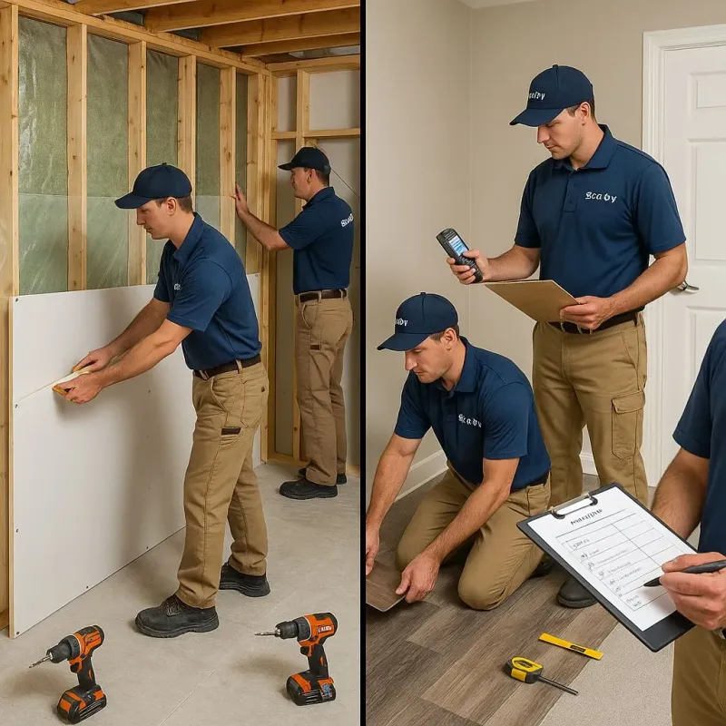 Repairs and Reconstruction process in Polkton, NC