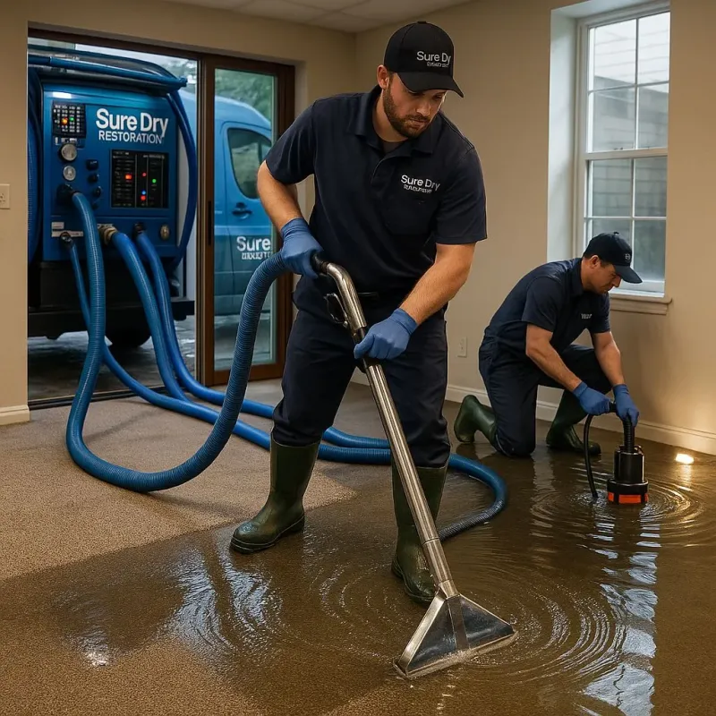 Water Extraction and Removal process in Polkton, NC